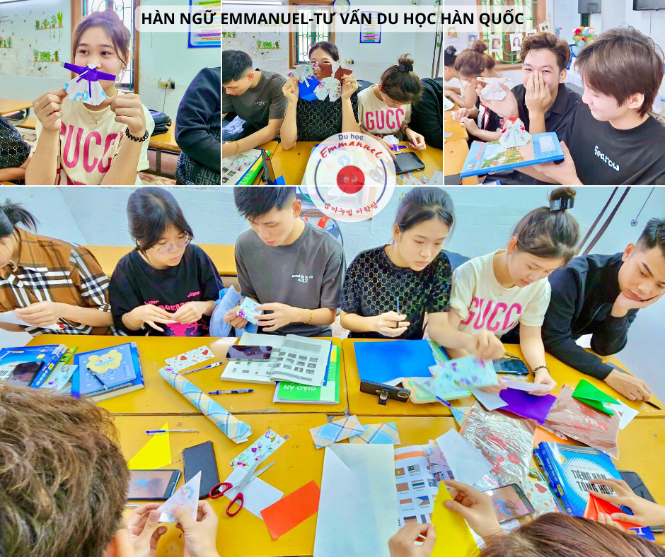 Hoạt động tìm hiểu văn Hoá Hàn Quốc của học viên