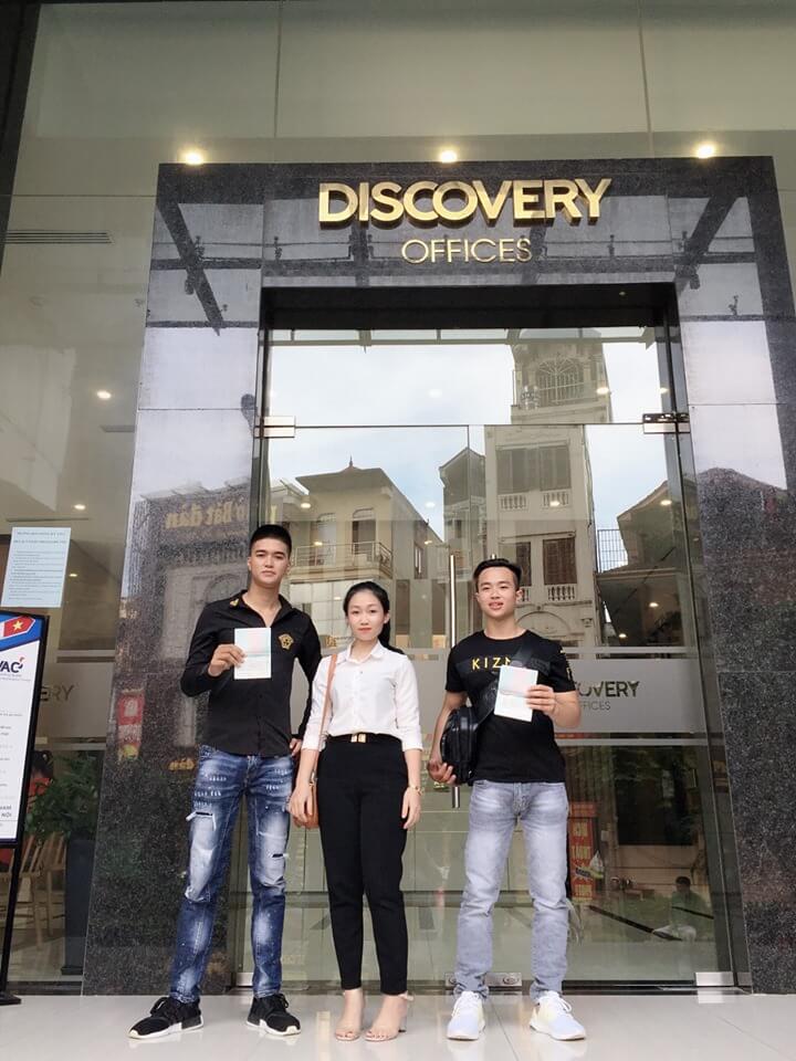 Các bạn du học sinh nhận được visa 27/06/19