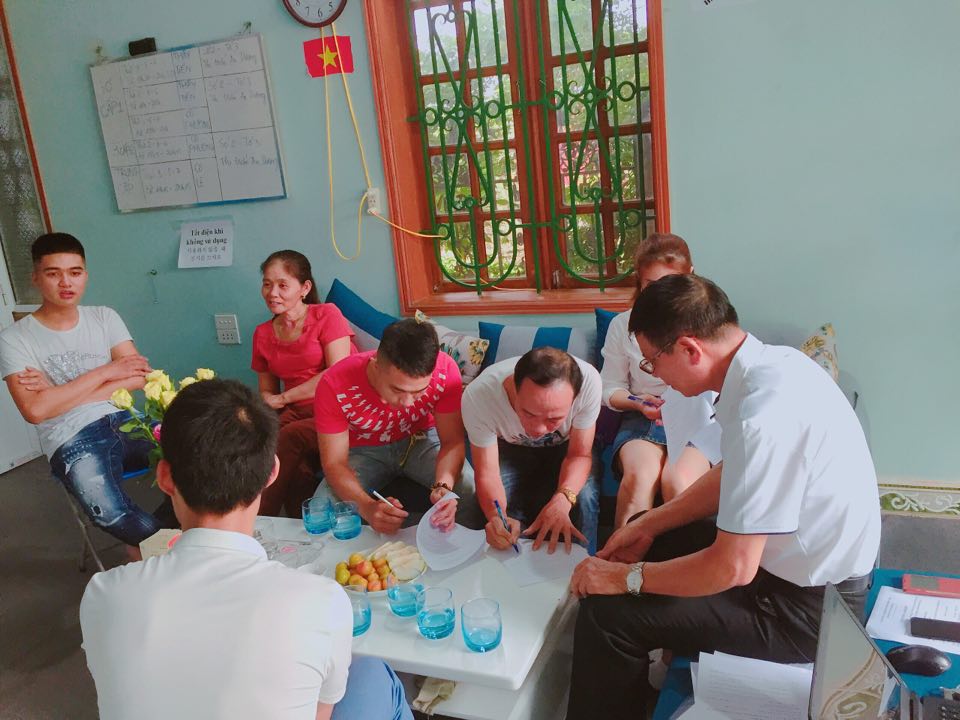 Cuộc gặp gỡ gia đình và chia tay học sinh du học tháng 6/2019