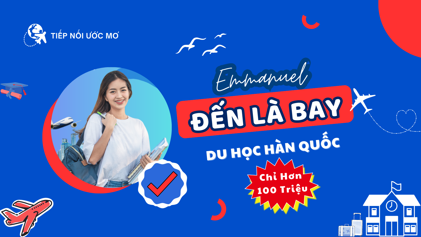 Du Học Hàn Quốc - Siêu Ưu Đãi Siêu Bất Ngờ Cho Tương Lai tại Công Ty Emmanuel Hải Phòng