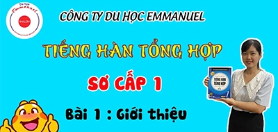 Học tiếng Hàn sơ cấp 1 - Bài 1: 소개